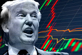 Chart showing Bitcoin plummets to $102K after Trump announces 100% tariffs on China