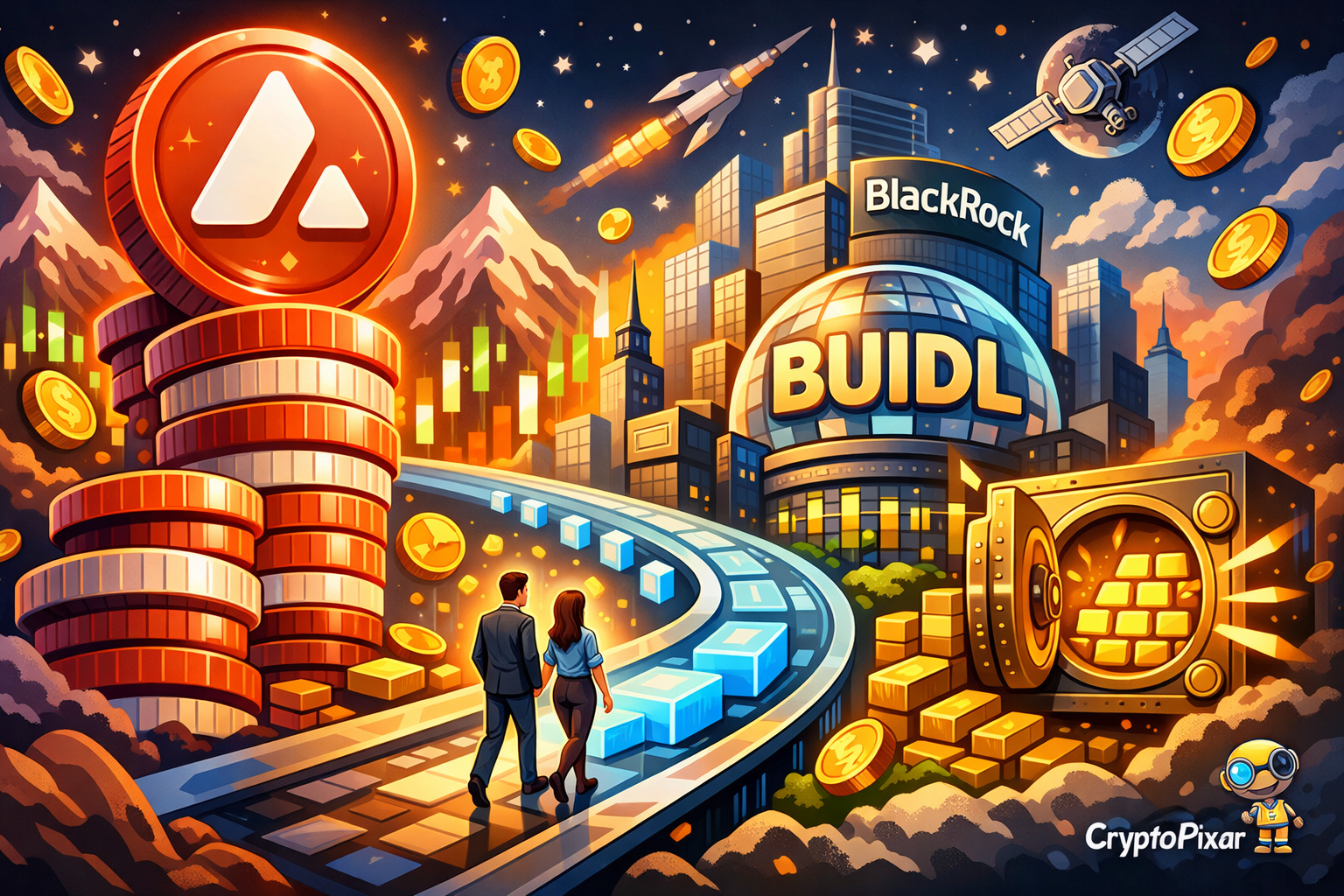 Avalanche tokenization surges as BlackRock’s onchain expansion reshapes institutional finance