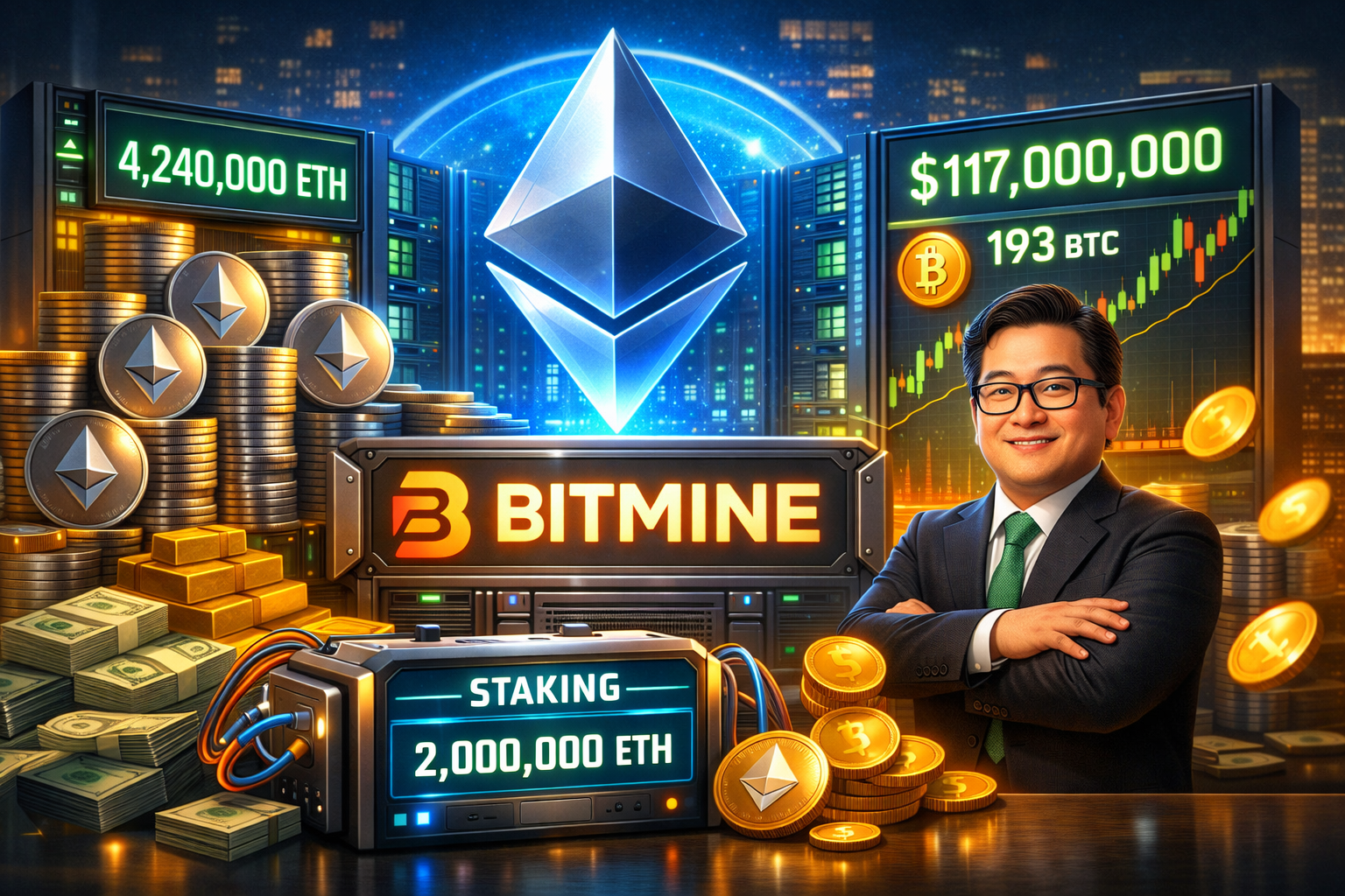 BitMine Makes Record Ethereum Purchase of 2026 After Shareholder Vote Approves Capital Expansion