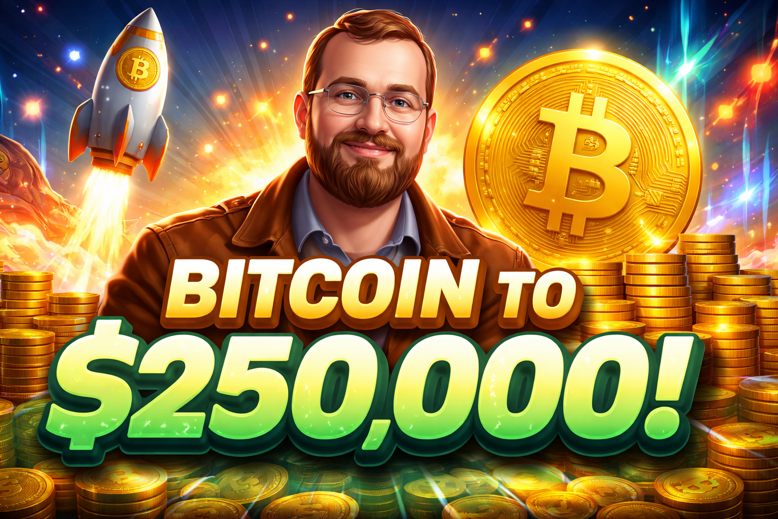 Cardano Founder Says Bitcoin Could Surge 177 Percent to 250000 This Year Amid Explosive Institutional Demand