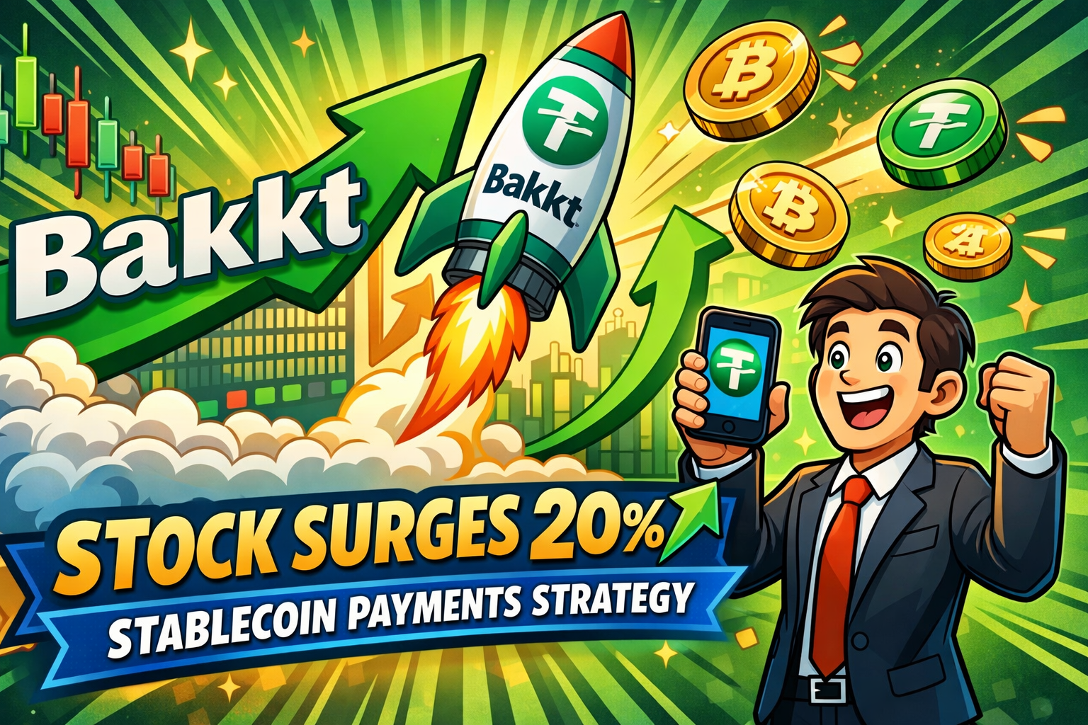 Bakkt Stock Soars 20 Percent as Stablecoin Payments Strategy Ignites Investor Optimism