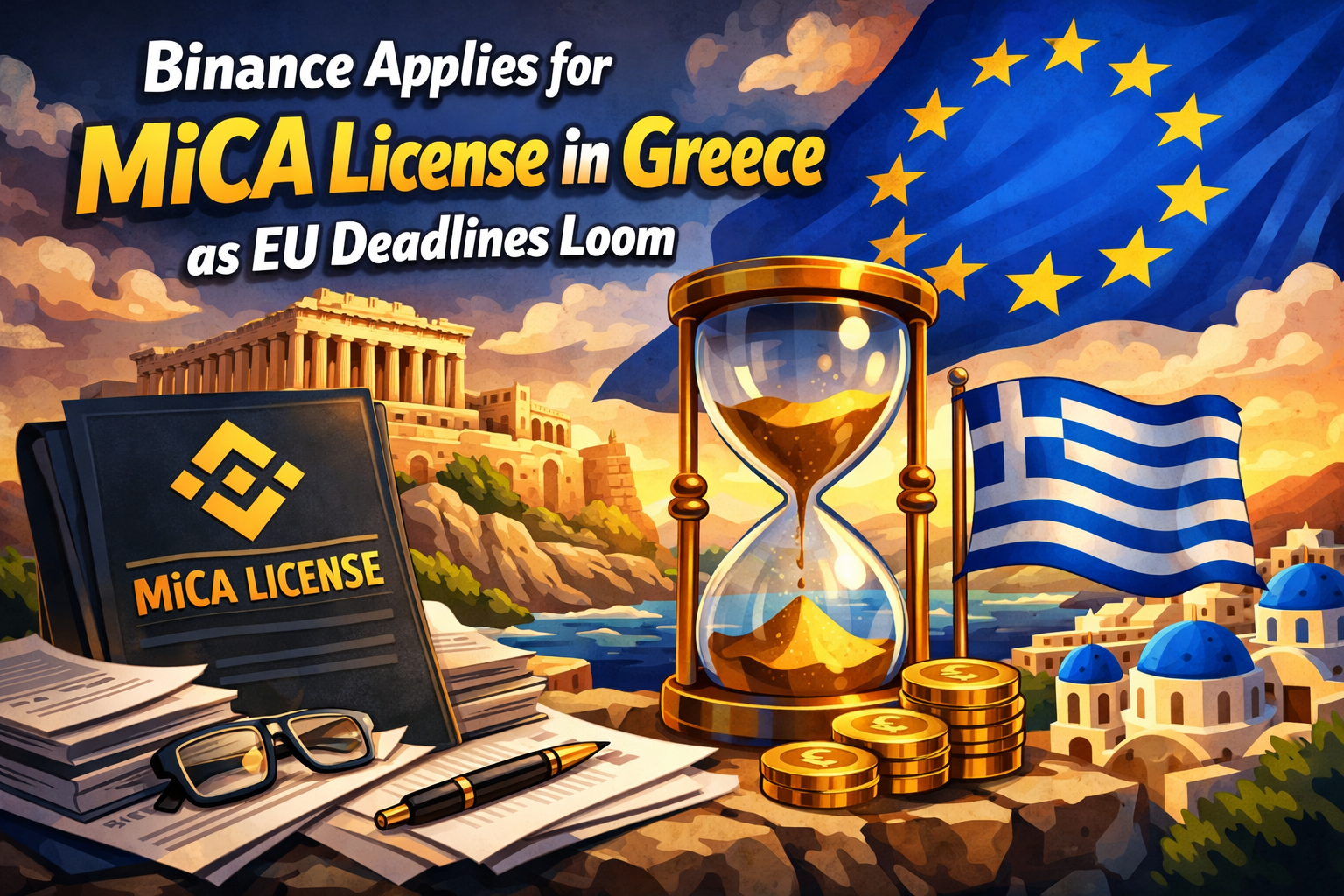Binance MiCA License Application in Greece Signals Major EU Crypto Compliance Push
