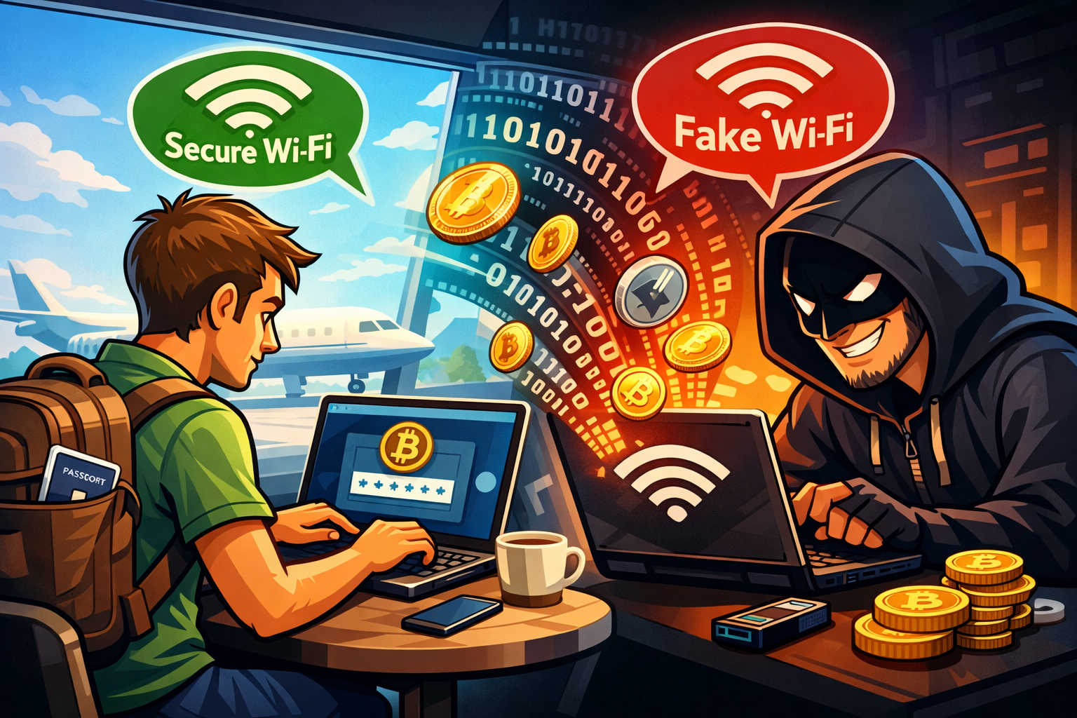 Traveling? Evil Twin WiFi Networks Are the Latest Threat Draining Crypto Wallets