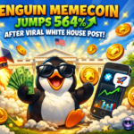 PENGUIN Memecoin Rockets 564 Percent After Viral White House X Post