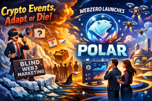 Crypto Events, Adapt or Die: WebZero Launches Polar to End the Era of “Blind” Web3 Event Marketing