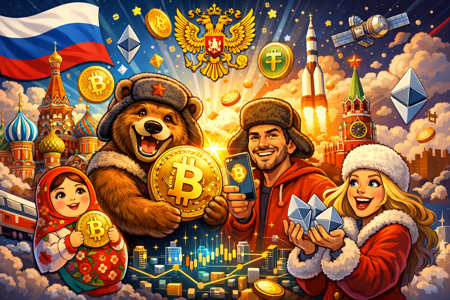 Russia Opens Crypto Market to Retail Investors as Government Moves Toward Full Legalization