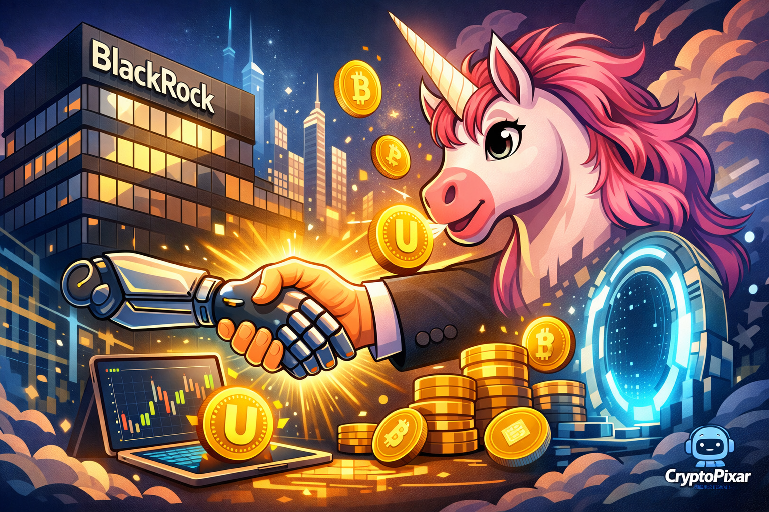 BlackRock Enters DeFi Through Uniswap to Power Institutional Token Trading