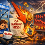 Coinbase Misses Q4 Earnings with $667M Loss as Crypto Markets Slump