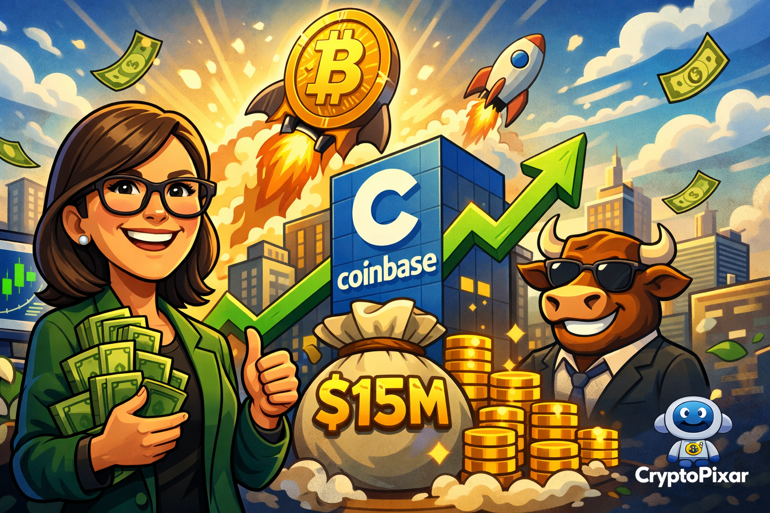 ARK Invest turns bullish on Coinbase again with $15 million stock purchase