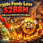Crypto Funds Face $288 Million Outflows as ETPs Record Five-Week Exit Streak