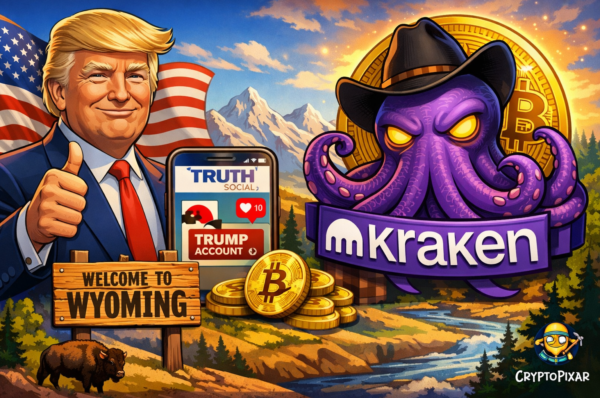 Kraken Backs Trump Accounts in Wyoming as Crypto Industry Aligns with Trump’s Economic Vision