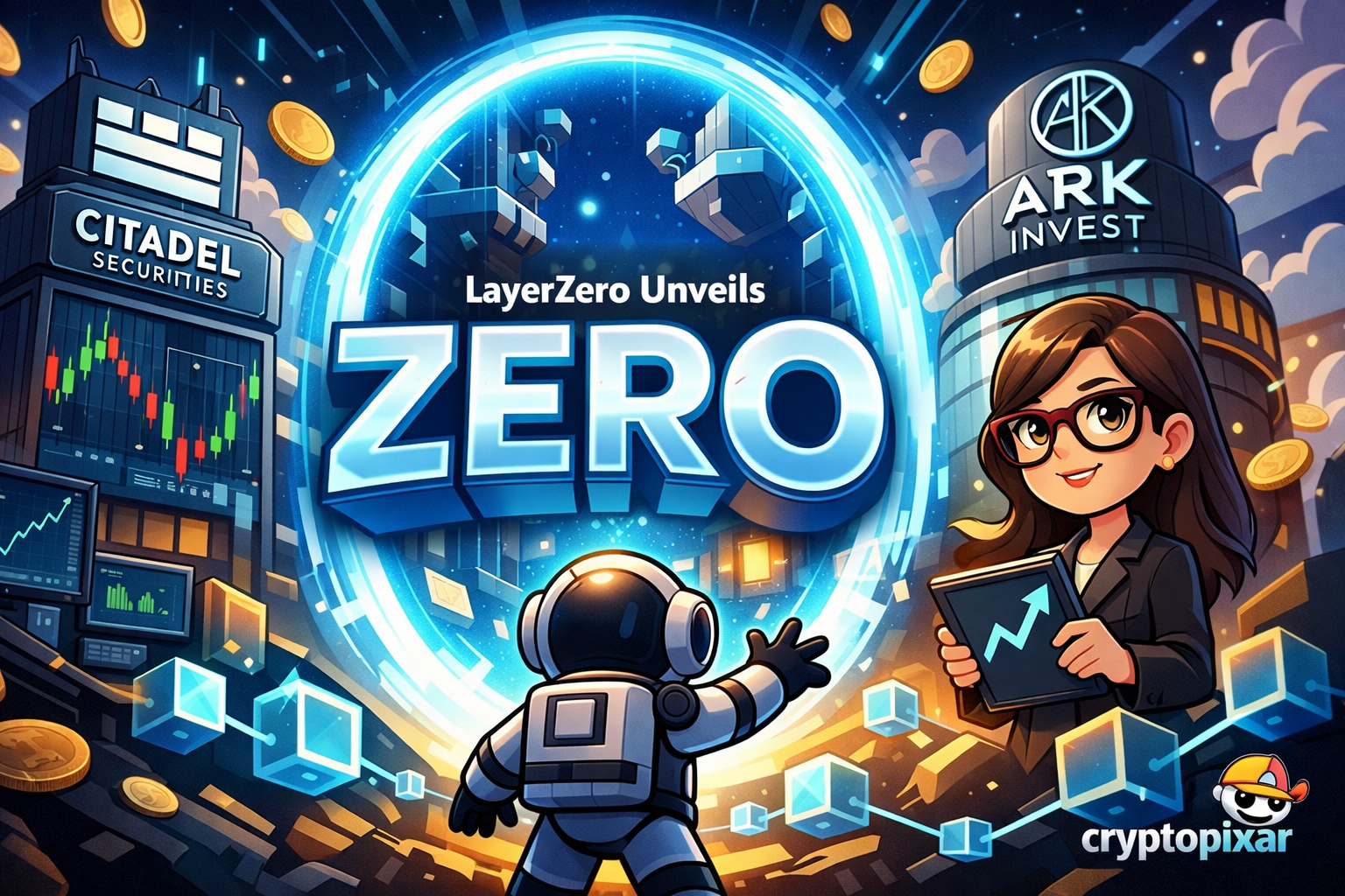 LayerZero launches Zero chain backed by Citadel Securities and ARK Invest to power global financial on-chain revolution