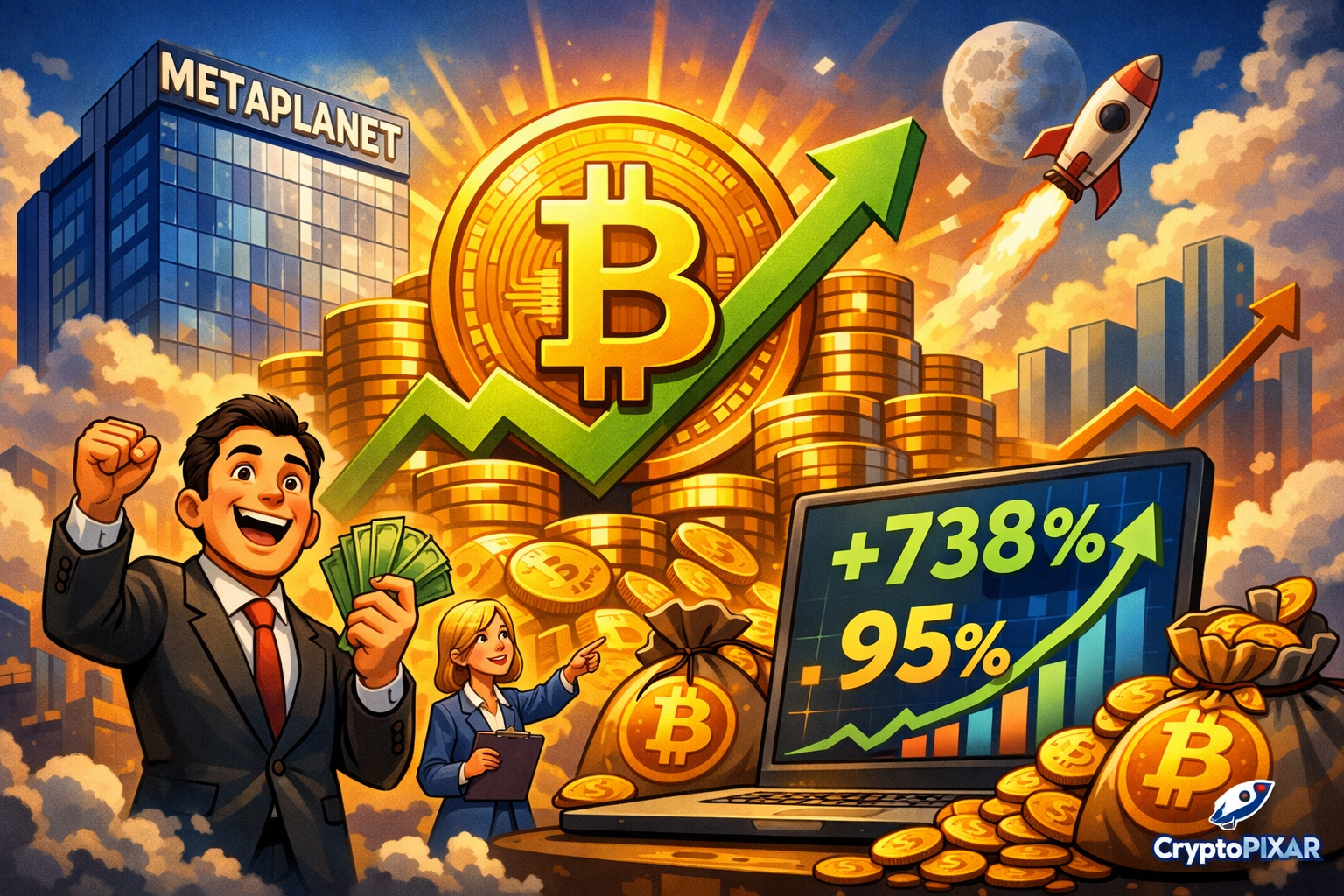 Metaplanet Bitcoin Revenue Surges 738 Percent as Firm Becomes Japan’s Biggest Corporate BTC Holder