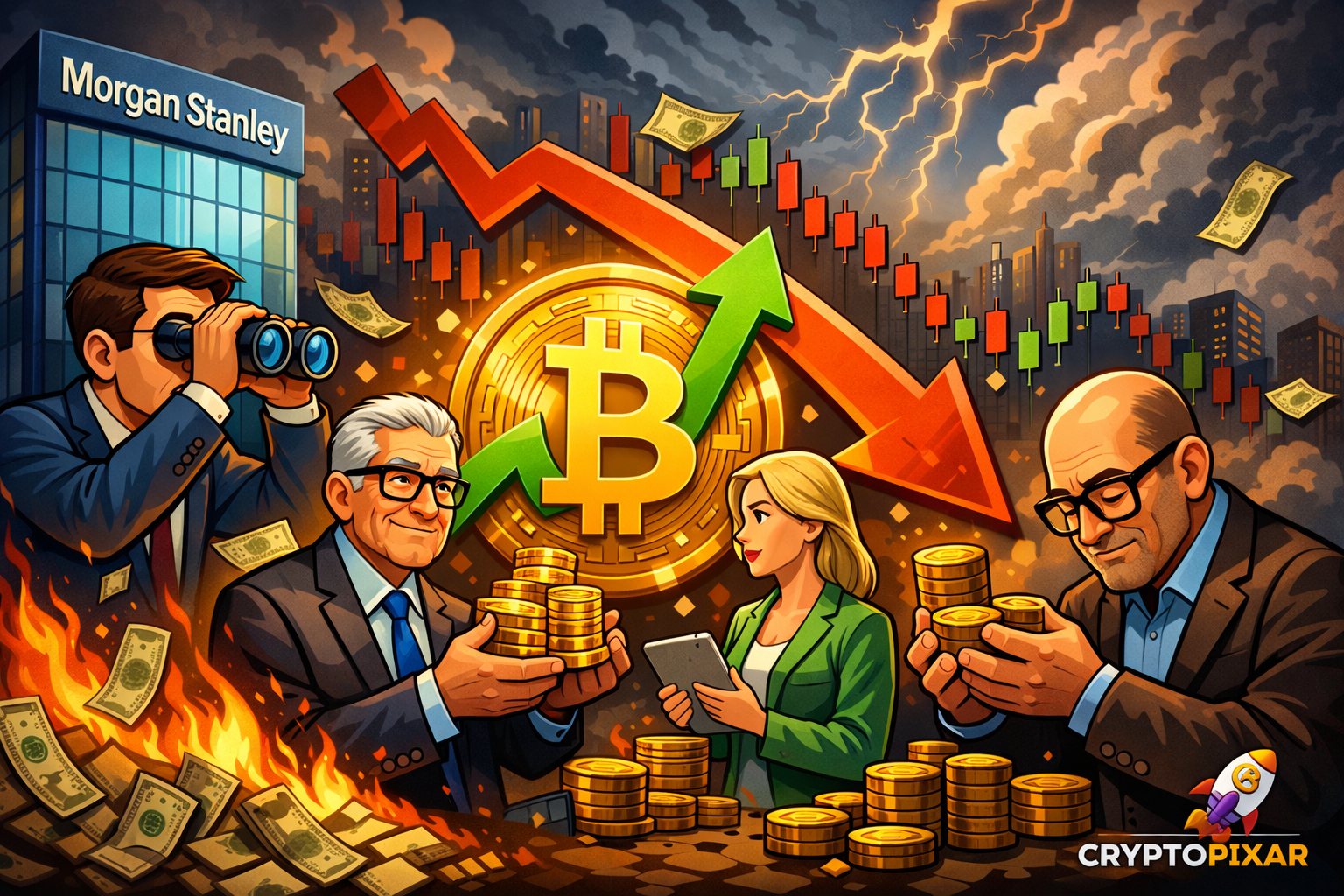 Morgan Stanley and Wall Street Giants Boost Bitmine Exposure Despite Market Selloff