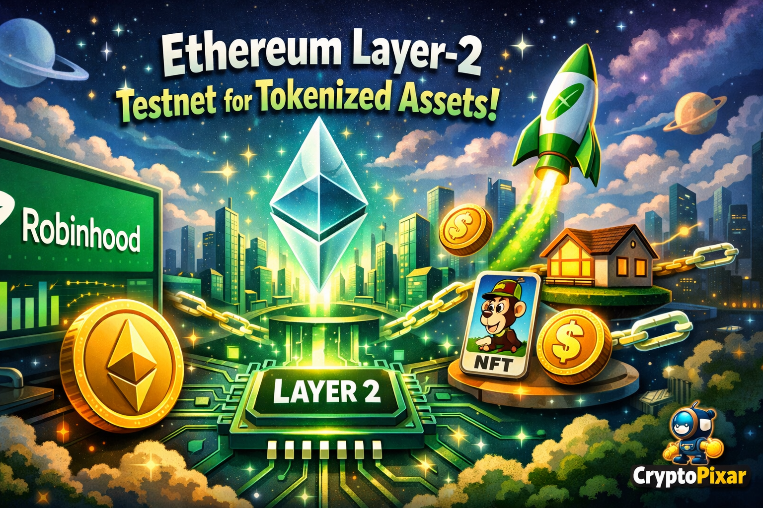 Robinhood Launches Ethereum Layer 2 Testnet to Power Tokenized Assets and DeFi Expansion