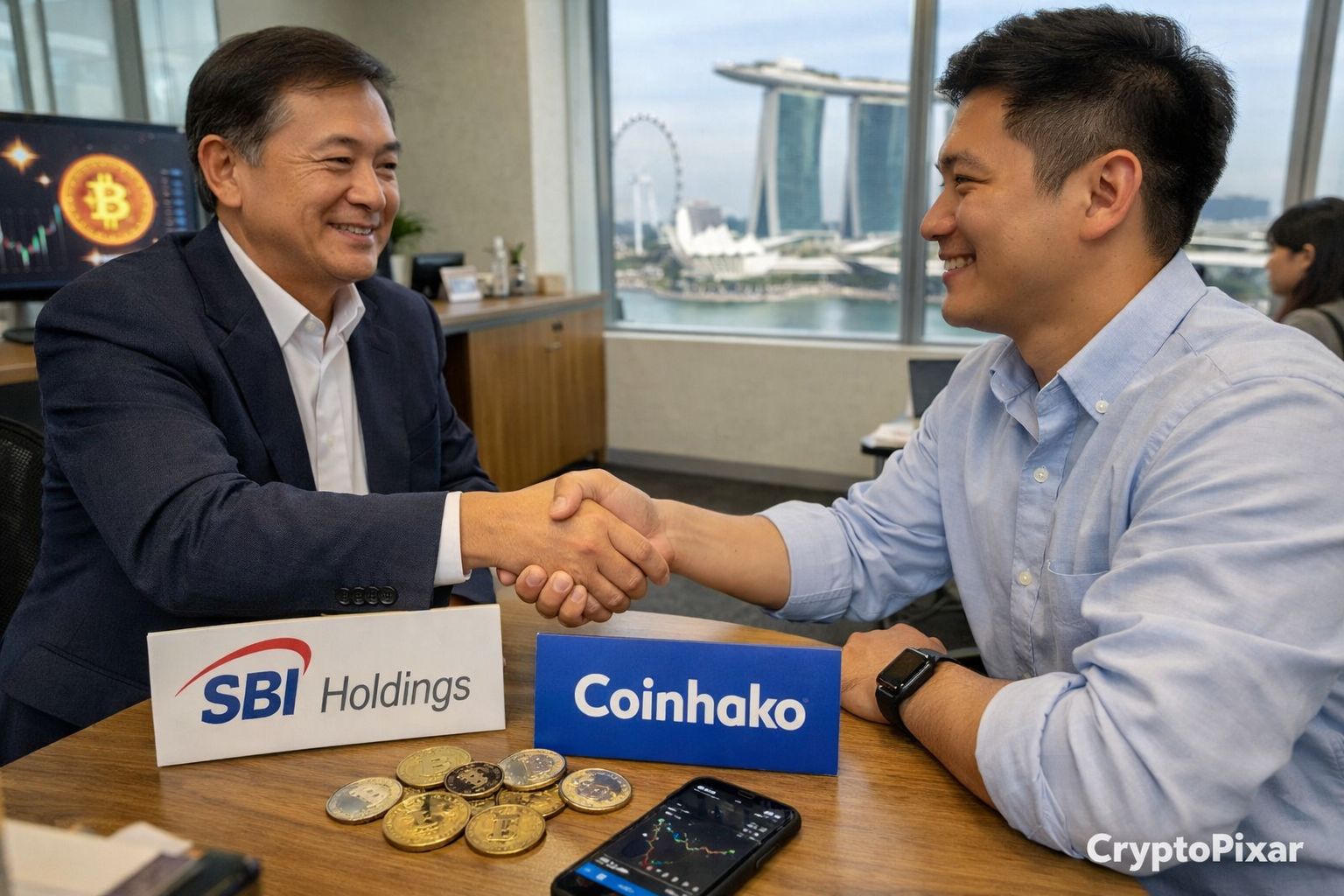 SBI Holdings targets majority stake in Singapore crypto exchange Coinhako to expand Asia presence