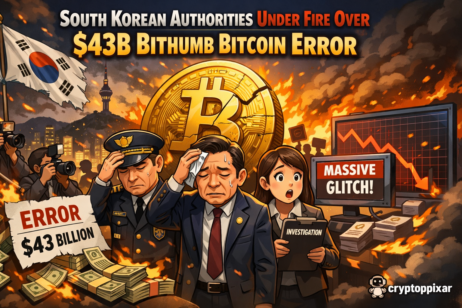 South Korea Faces Mounting Scrutiny as Bithumb Bitcoin Error Sparks Oversight Debate