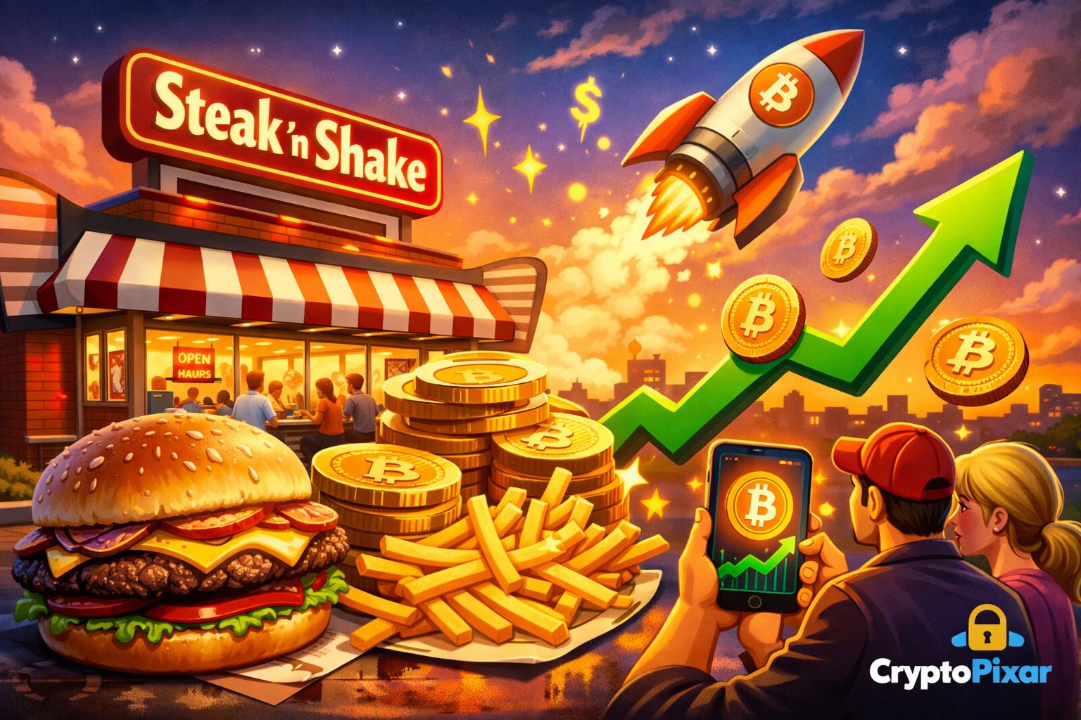Steak ‘n Shake Bitcoin Strategy Ignites Soaring Sales and Expanding Treasury Reserve