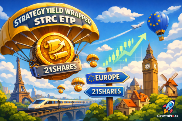 21Shares Brings Strategy Yield ETP to Europe Expanding Bitcoin Backed Investment Access