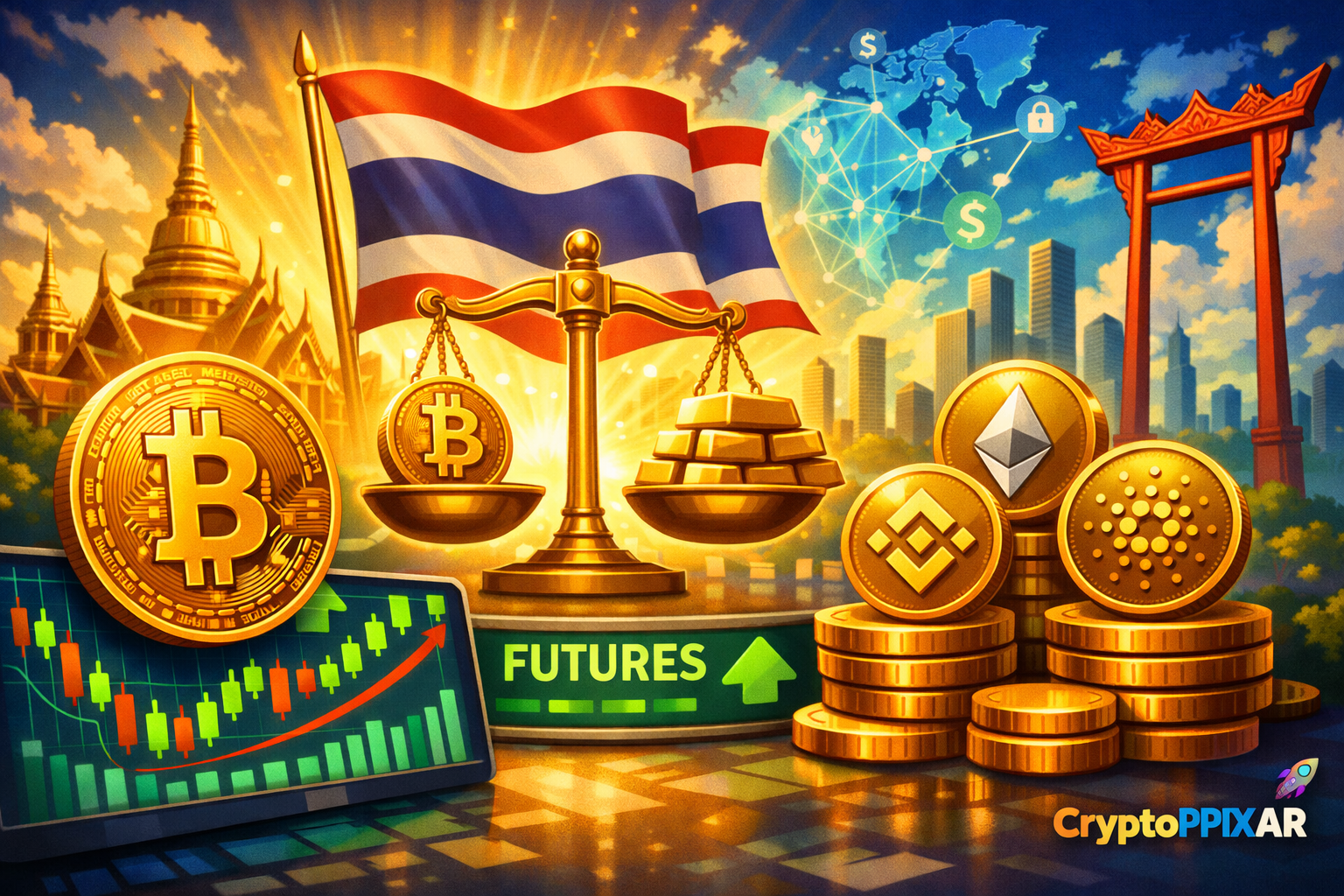 Thailand Approves Crypto in Derivatives Markets as Institutional Adoption Gains Momentum