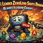 ZeroLend Collapse Exposes DeFi’s Liquidity Crisis as Chains Turn Inactive
