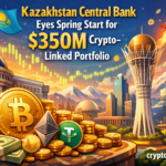 Kazakhstan Central Bank Eyes $350M Crypto Linked Portfolio Launch This Spring
