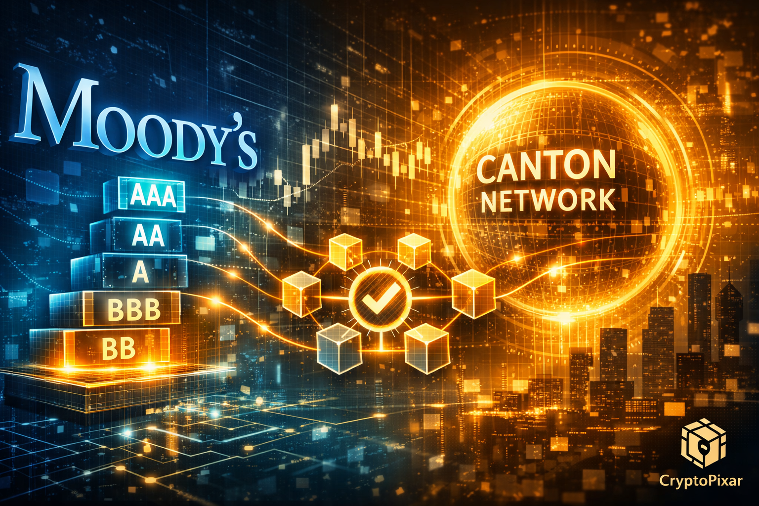Moody’s Credit Ratings Onchain Debut Signals New Era for Institutional Blockchain Finance